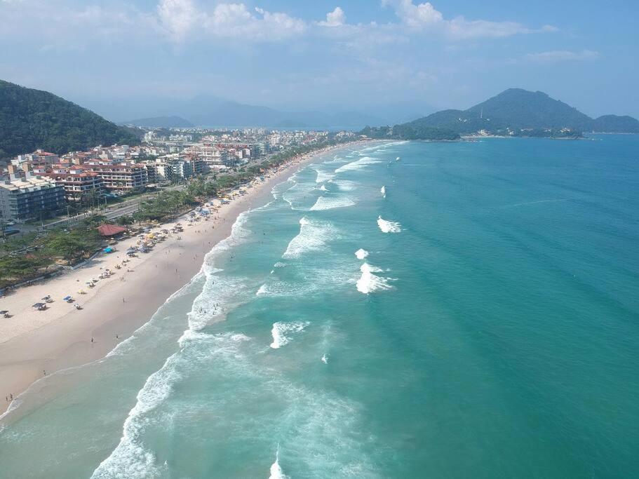 Em Frente A Praia Grande Ubatuba Exterior foto